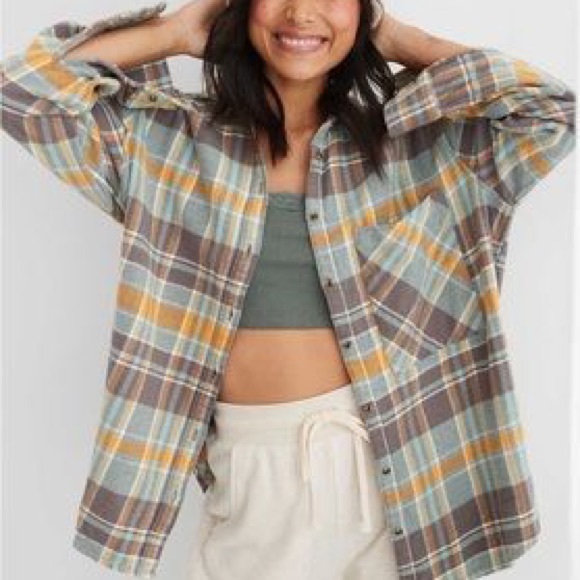 aerie Tops - ✨2 for $20✨ Aerie Flannel